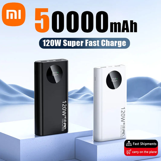 Xiaomi 120W Fast Charging Powerbank 50000mAh High Capacity Power