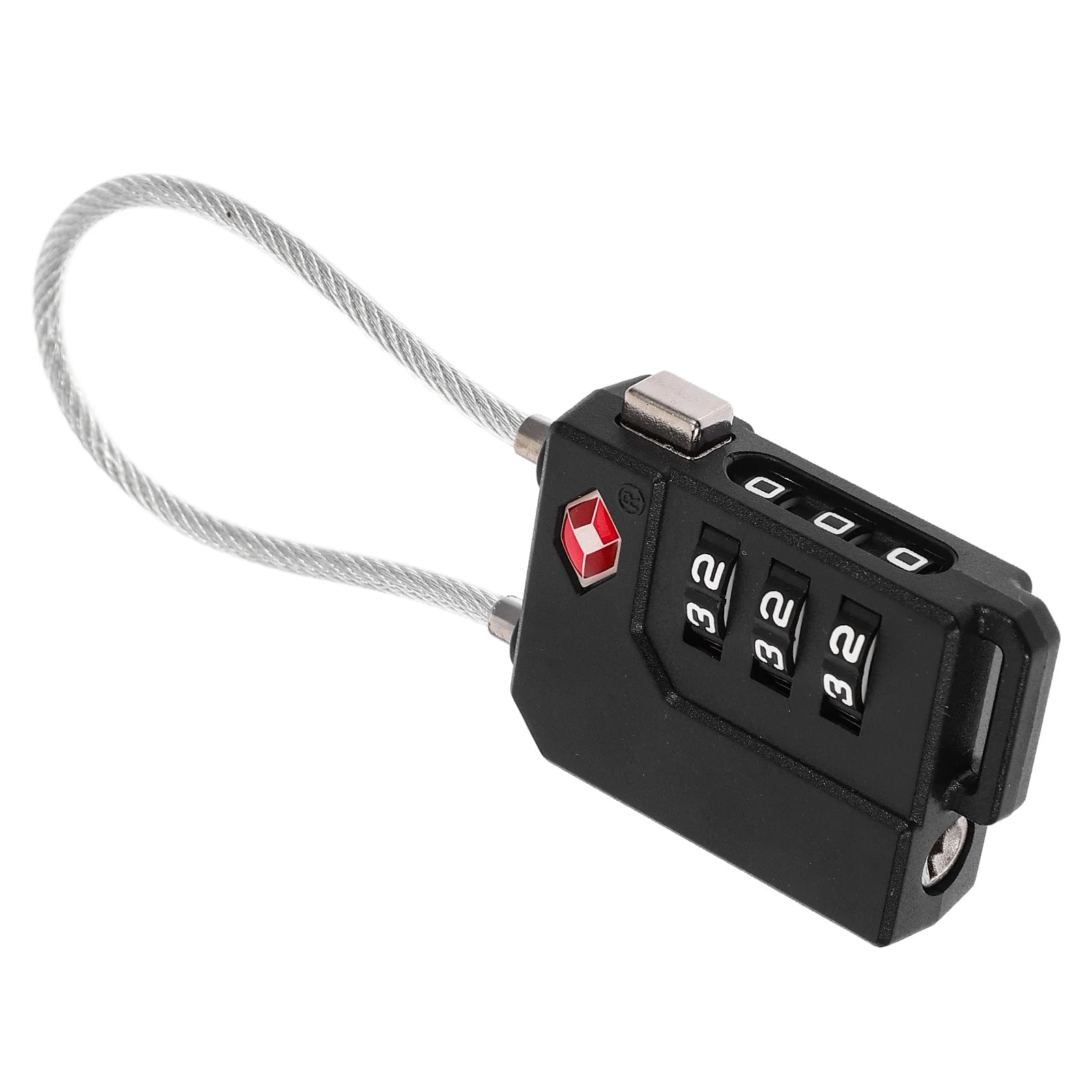 TSA Approved Security Cable Luggage Locks 3- Combination Password