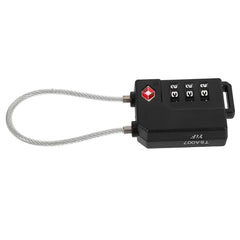 TSA Approved Security Cable Luggage Locks 3- Combination Password