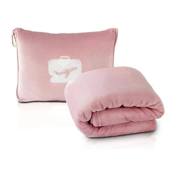 Travel Blanket Cuddle Pillow Travel Pillow and Blanket Set for Airplane