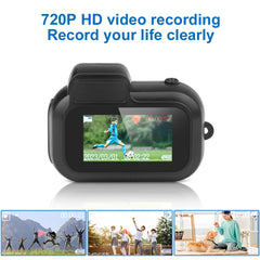 Retro Mini Camera with Screen Indoor Home Outdoor 1080p HD Portable