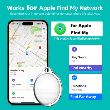 Xiaomi Mini GPS Tracker For Apple iOS System Find My APP Air Tag