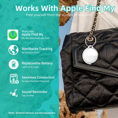 Mini tag Tracker For Apple iOS System Find My APP air tag Child/key